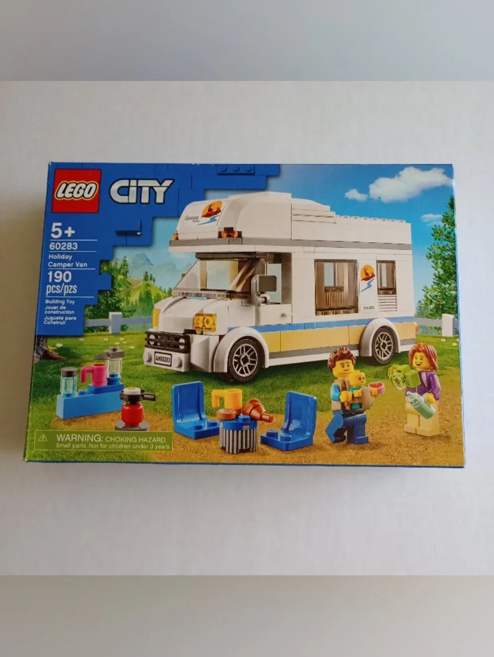 LEGO City Holiday Camper Van (60283) - Incomplete - For Parts Only - See Photos
